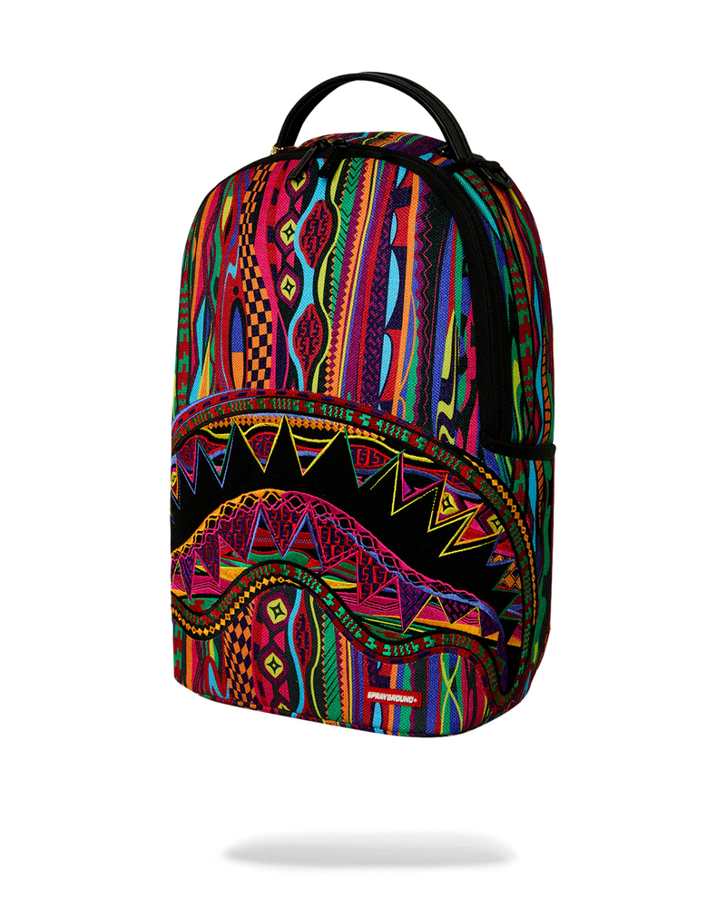 SPRAYGROUND B8607 BIG POPPI FLY KNIT ROYAL RHYTHM BACKPACK BTS26