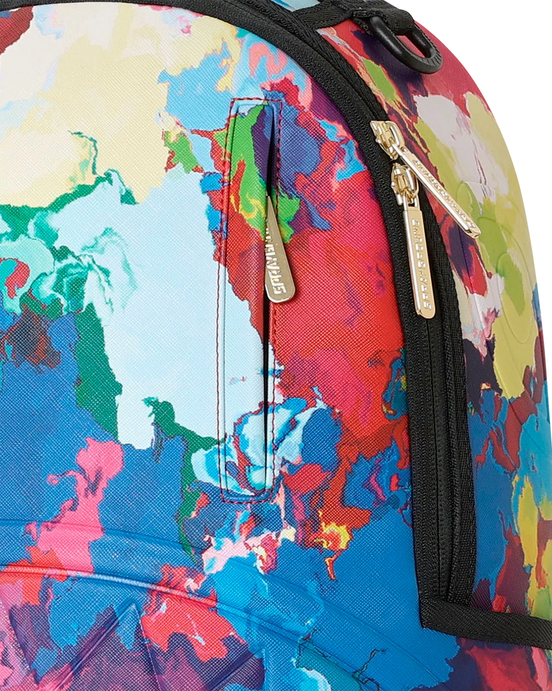 SPRAYGROUND B8645 HIDEKI SAIJO ABSTRACT FLOW BACKPACK BTS26