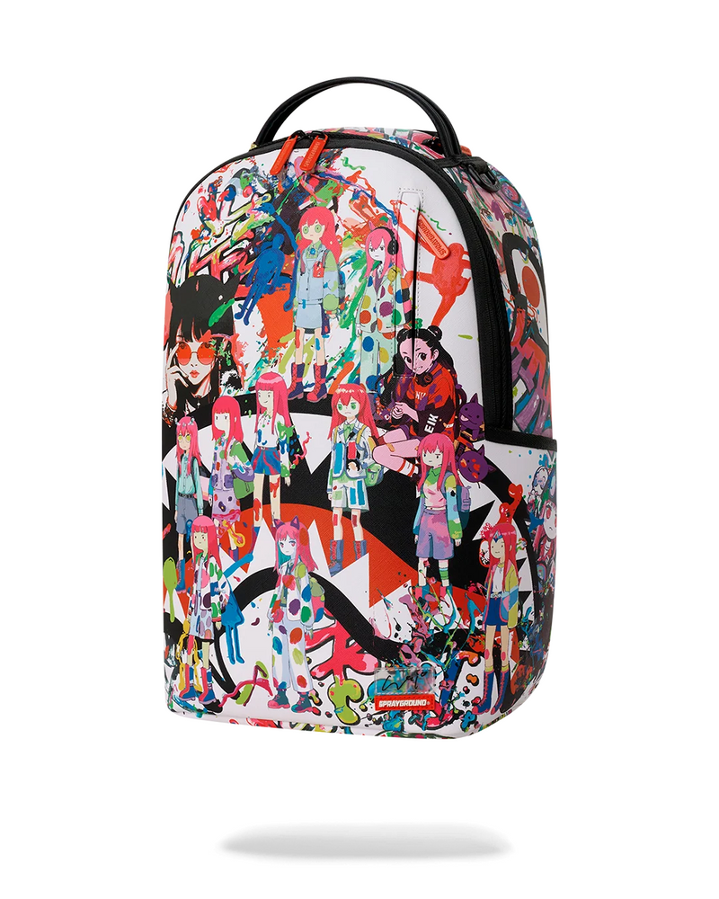 SPRAYGROUND B8646 HIDEKI SAIJO KAWAII CHAOS BACKPACK BTS26