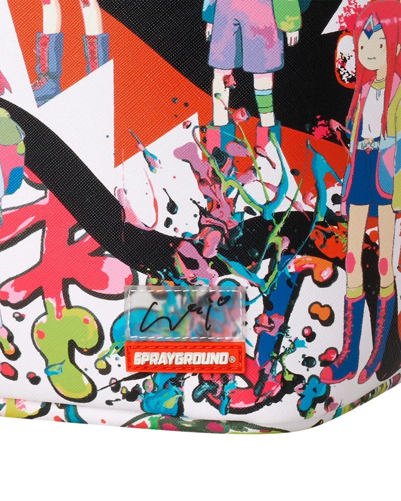 SPRAYGROUND B8646 HIDEKI SAIJO KAWAII CHAOS BACKPACK BTS26