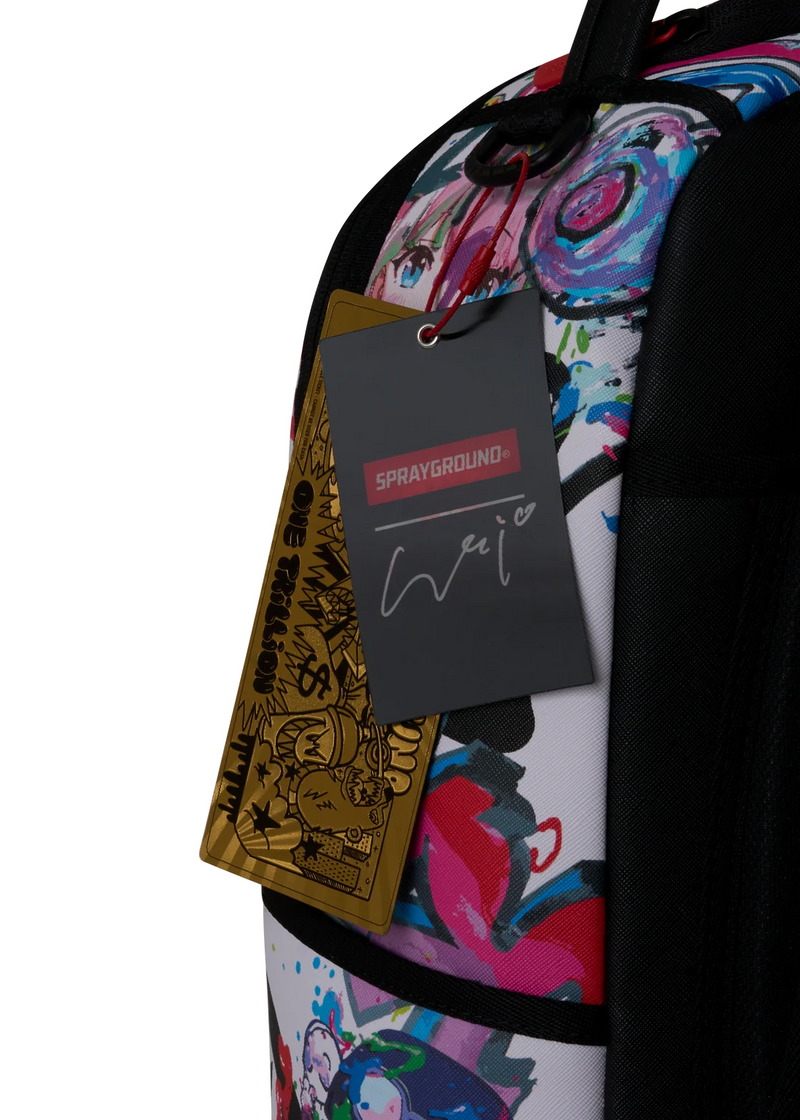 SPRAYGROUND B8646 HIDEKI SAIJO KAWAII CHAOS BACKPACK BTS26