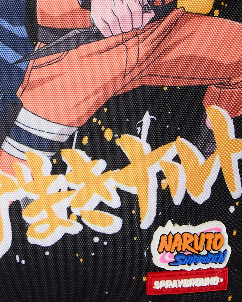 SPRAYGROUND B8802 NARUTO BACK TO BACK ATTACK GRAFF BACKPACK BTS26