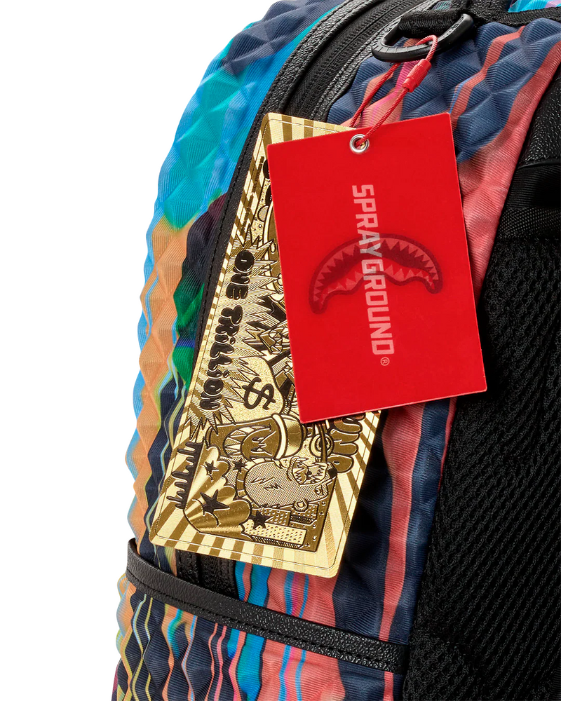 SPRAYGROUND B8858 SAMURAI COLOR EFFECT DRIP SHARK BACKPACK BTS26
