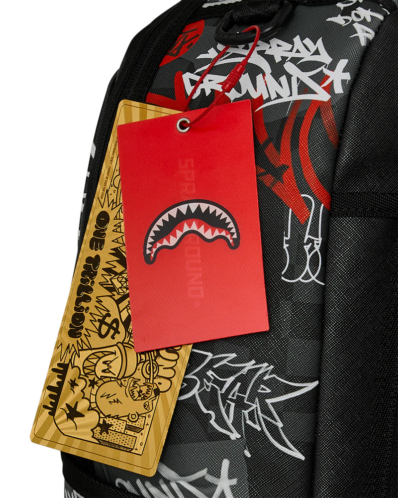 SPRAYGROUND B8874 BRANDED BANDIT TAGGED UP BACKPACK BTS26