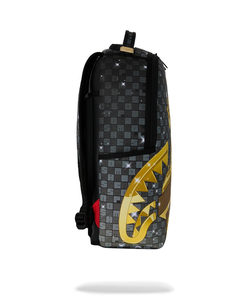 SPRAYGROUND B8980 MONOPOLY GET THE GOLD STATUE BACKPACK BTS26