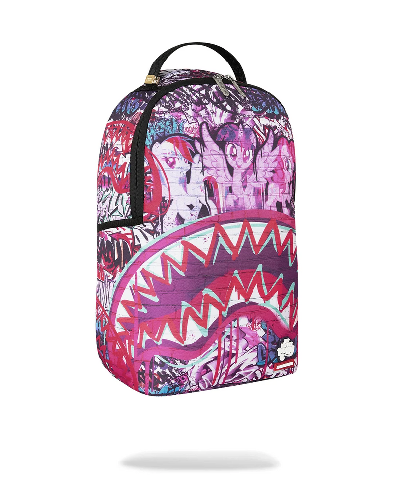 SPRAYGROUND B9059 MY LITTLE PONY STREET ART GRAFF BACKPACK BTS26