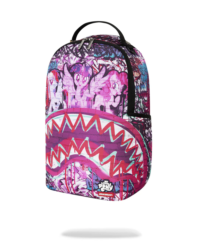SPRAYGROUND B9059 MY LITTLE PONY STREET ART GRAFF BACKPACK BTS26