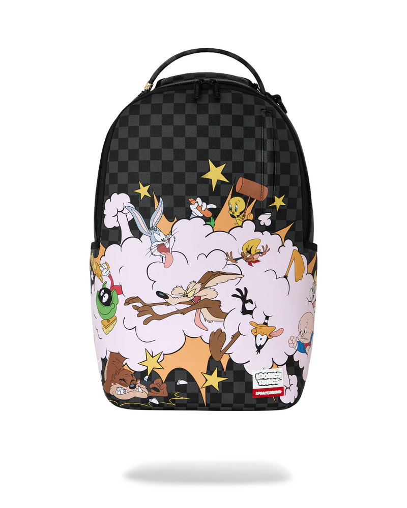 SPRAYGROUND B9071 LOONEY TUNES RUMBLE IN THE SHARK FIGHT CLOUD BACKPACK BTS26