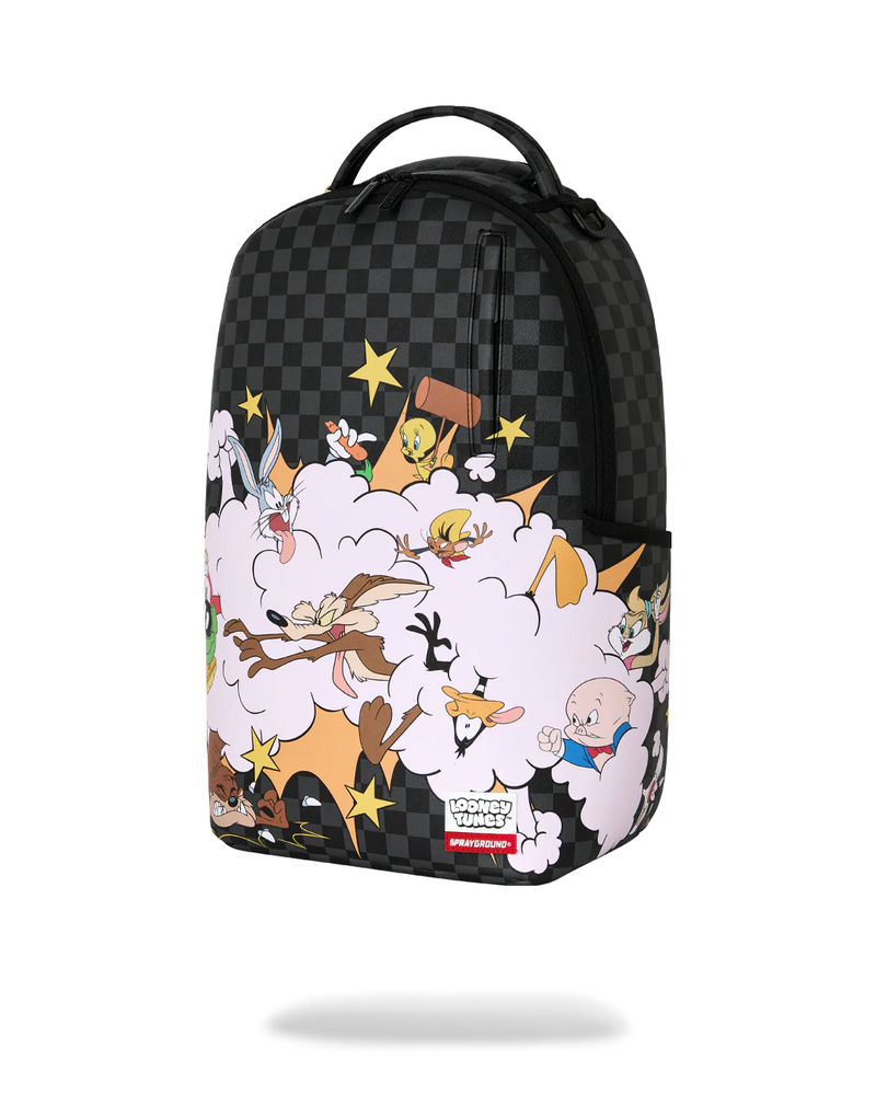 SPRAYGROUND B9071 LOONEY TUNES RUMBLE IN THE SHARK FIGHT CLOUD BACKPACK BTS26