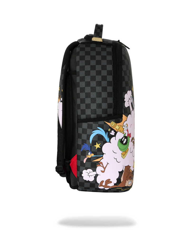 SPRAYGROUND B9071 LOONEY TUNES RUMBLE IN THE SHARK FIGHT CLOUD BACKPACK BTS26
