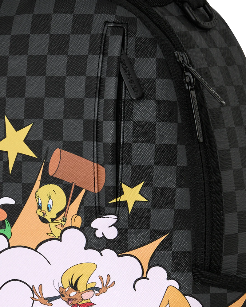 SPRAYGROUND B9071 LOONEY TUNES RUMBLE IN THE SHARK FIGHT CLOUD BACKPACK BTS26