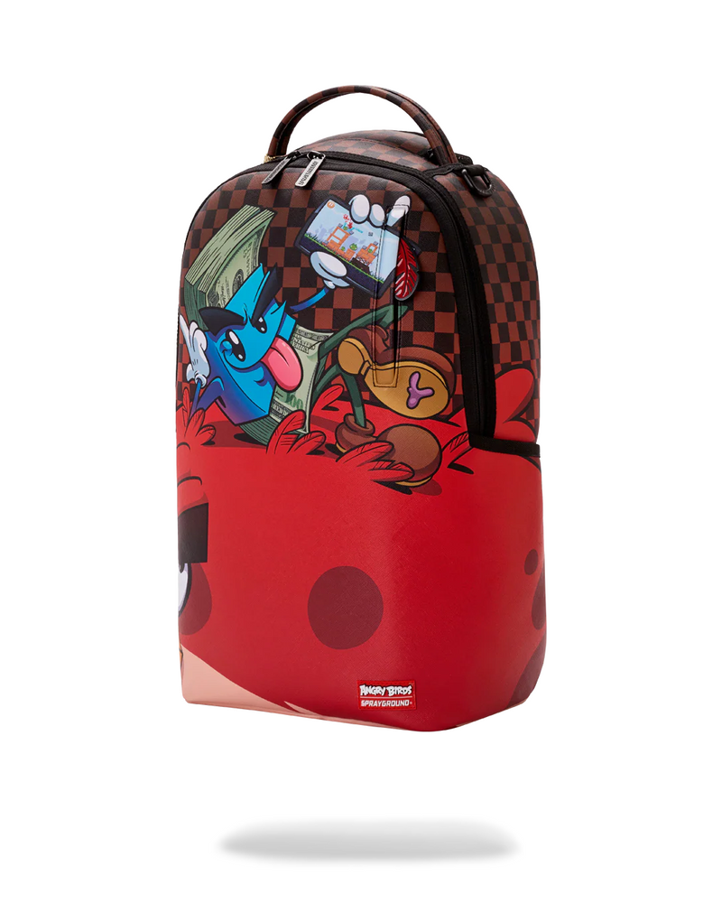 SPRAYGROUND B9076 MONEY BOYS CHILLIN ON BIG ANGRY BIRD BACKPACK BTS26