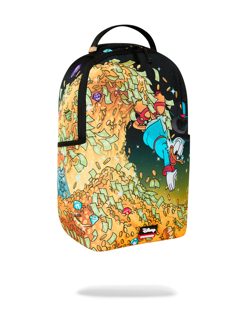 SPRAYGROUND B9078 DISNEY HOKUSAI SCROOGE MCDUCK MONEY WAVE RIDER BACKPACK BTS26