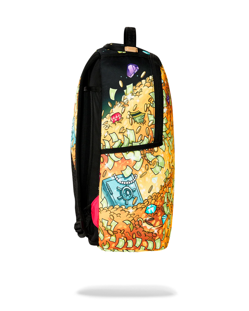 SPRAYGROUND B9078 DISNEY HOKUSAI SCROOGE MCDUCK MONEY WAVE RIDER BACKPACK BTS26