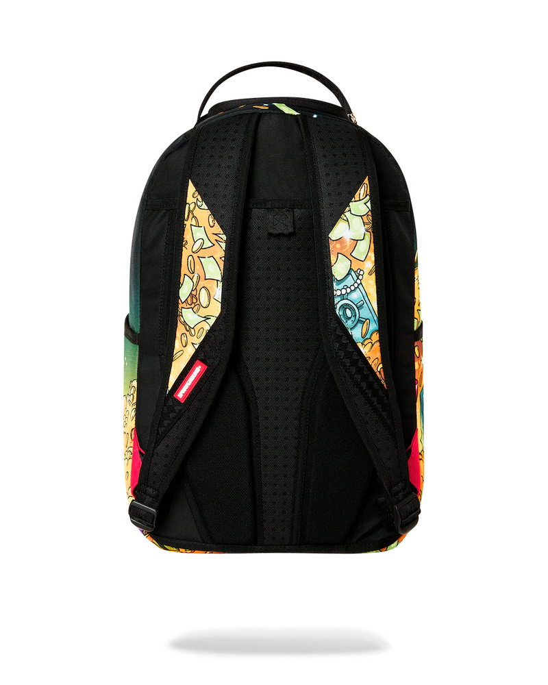 SPRAYGROUND B9078 DISNEY HOKUSAI SCROOGE MCDUCK MONEY WAVE RIDER BACKPACK BTS26