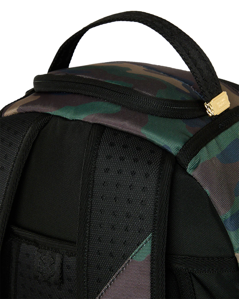 SPRAYGROUND B9094 90'S NICK HANGOUT CAMO WITH GRAFFITI BACKPACK BTS26