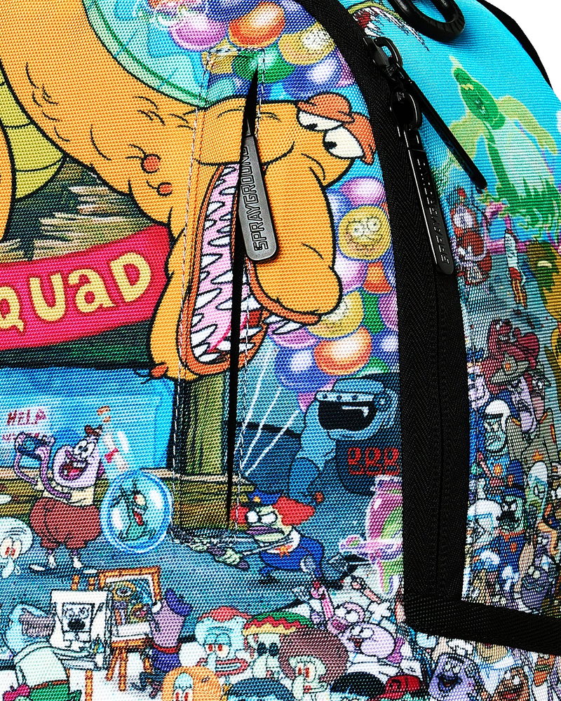 SPRAYGROUND B9095 SPONGEBOB BIG OCEAN CROWD BACKPACK BTS26