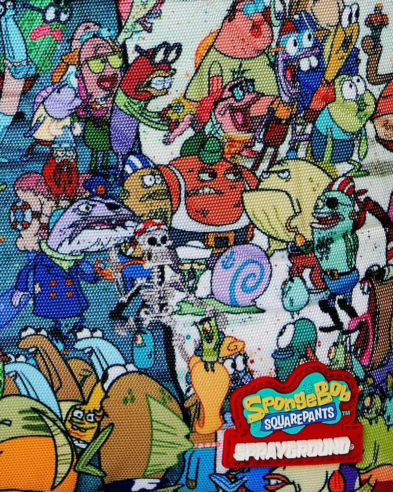 SPRAYGROUND B9095 SPONGEBOB BIG OCEAN CROWD BACKPACK BTS26