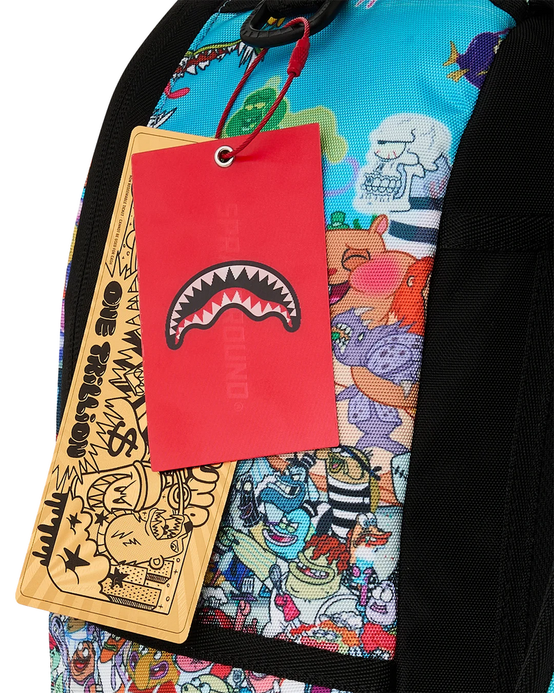 SPRAYGROUND B9095 SPONGEBOB BIG OCEAN CROWD BACKPACK BTS26