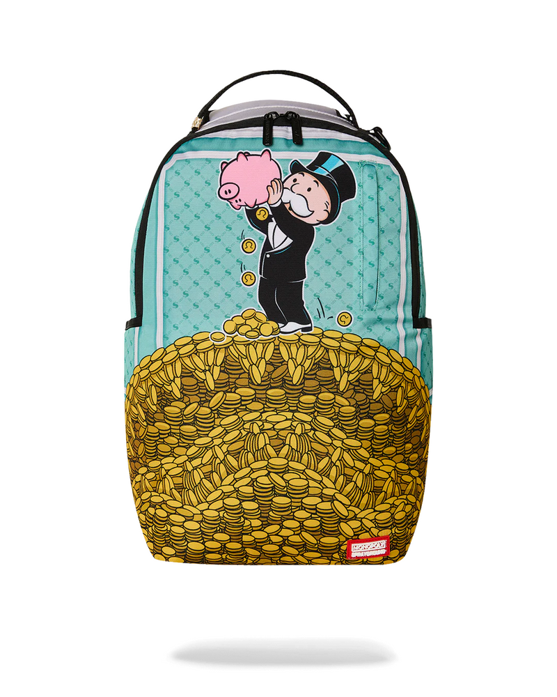 SPRAYGROUND B9098 MONOPOLY MAKE SURE IT'S ALL THERE MONEY PILE BACKPACK BTS26