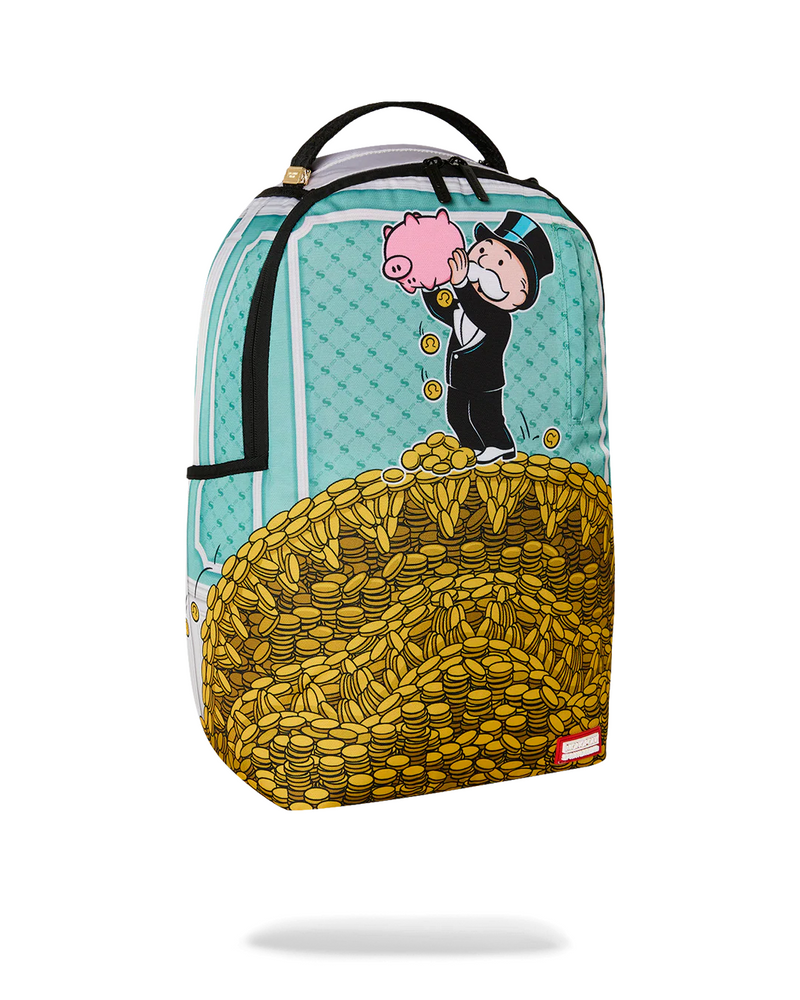 SPRAYGROUND B9098 MONOPOLY MAKE SURE IT'S ALL THERE MONEY PILE BACKPACK BTS26
