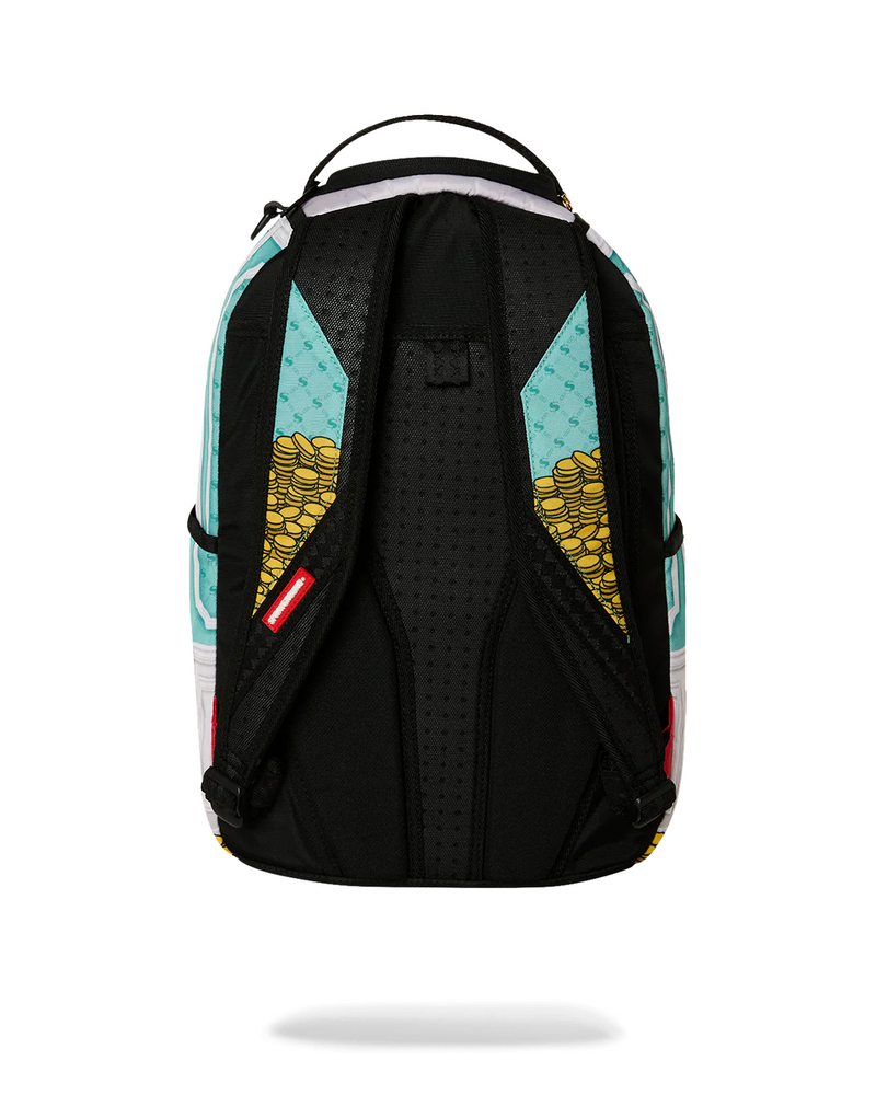 SPRAYGROUND B9098 MONOPOLY MAKE SURE IT'S ALL THERE MONEY PILE BACKPACK BTS26