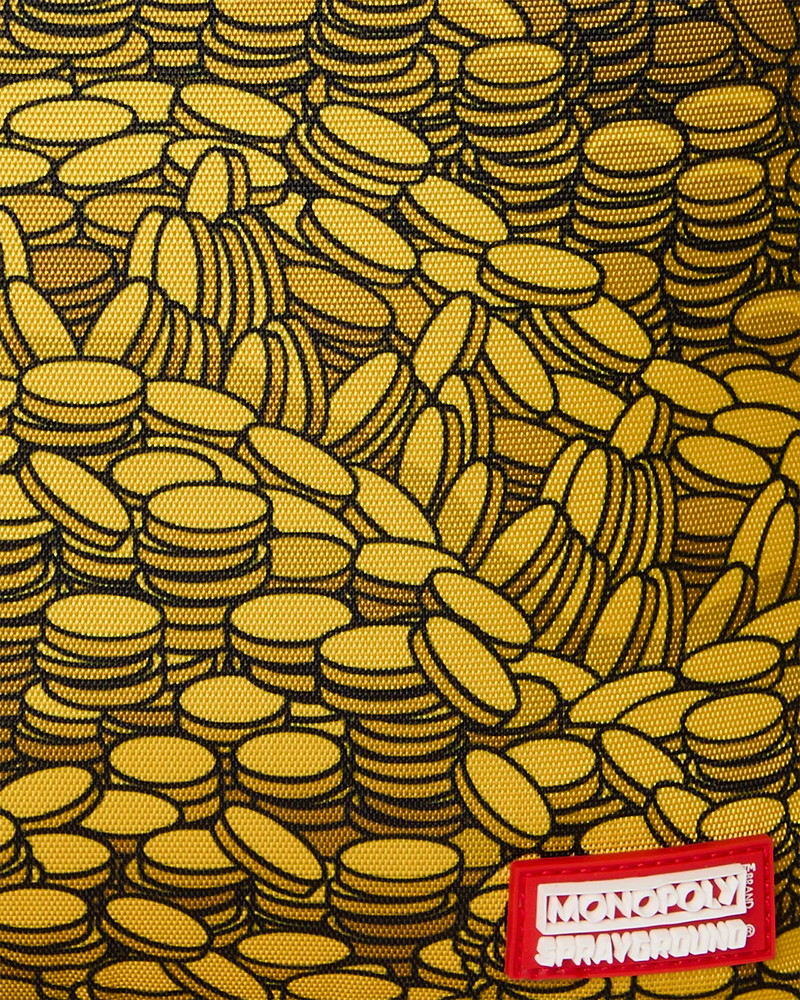 SPRAYGROUND B9098 MONOPOLY MAKE SURE IT'S ALL THERE MONEY PILE BACKPACK BTS26
