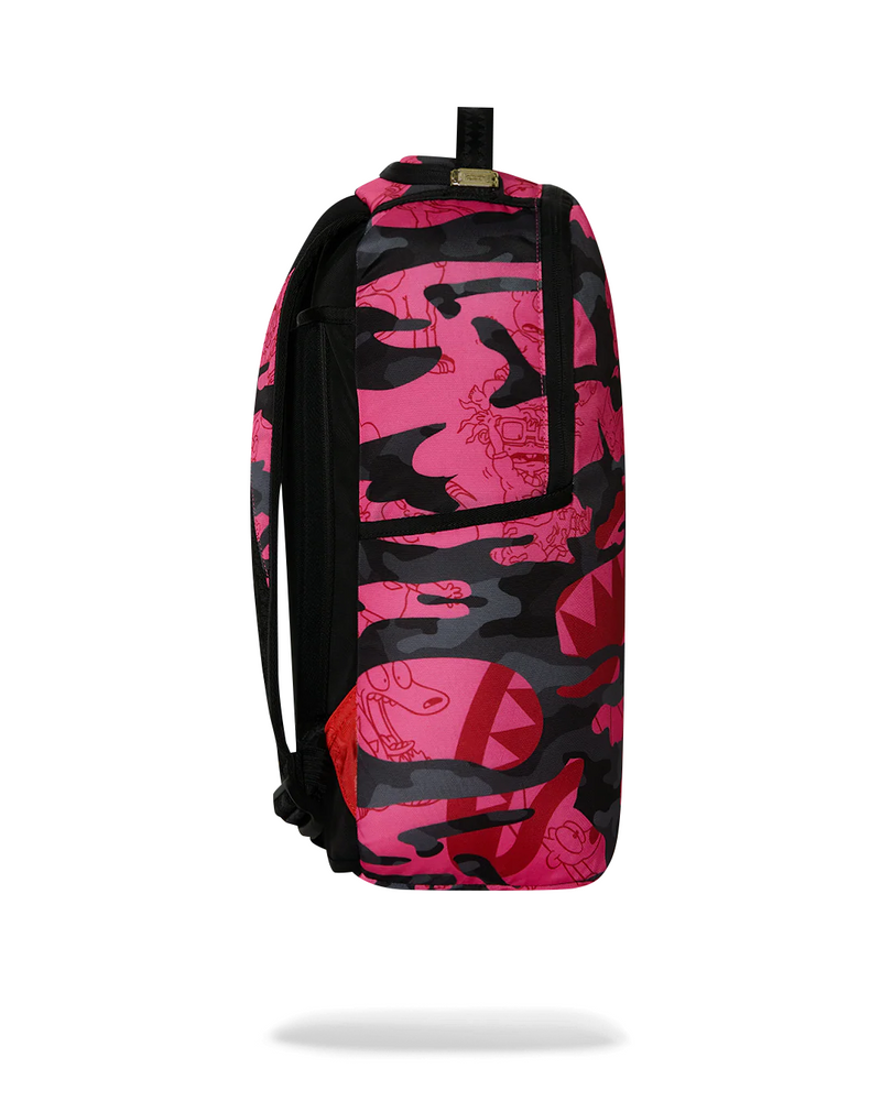 SPRAYGROUND B9102 90'S NICKOLODEON PINK CAMO BACKPACK BTS26