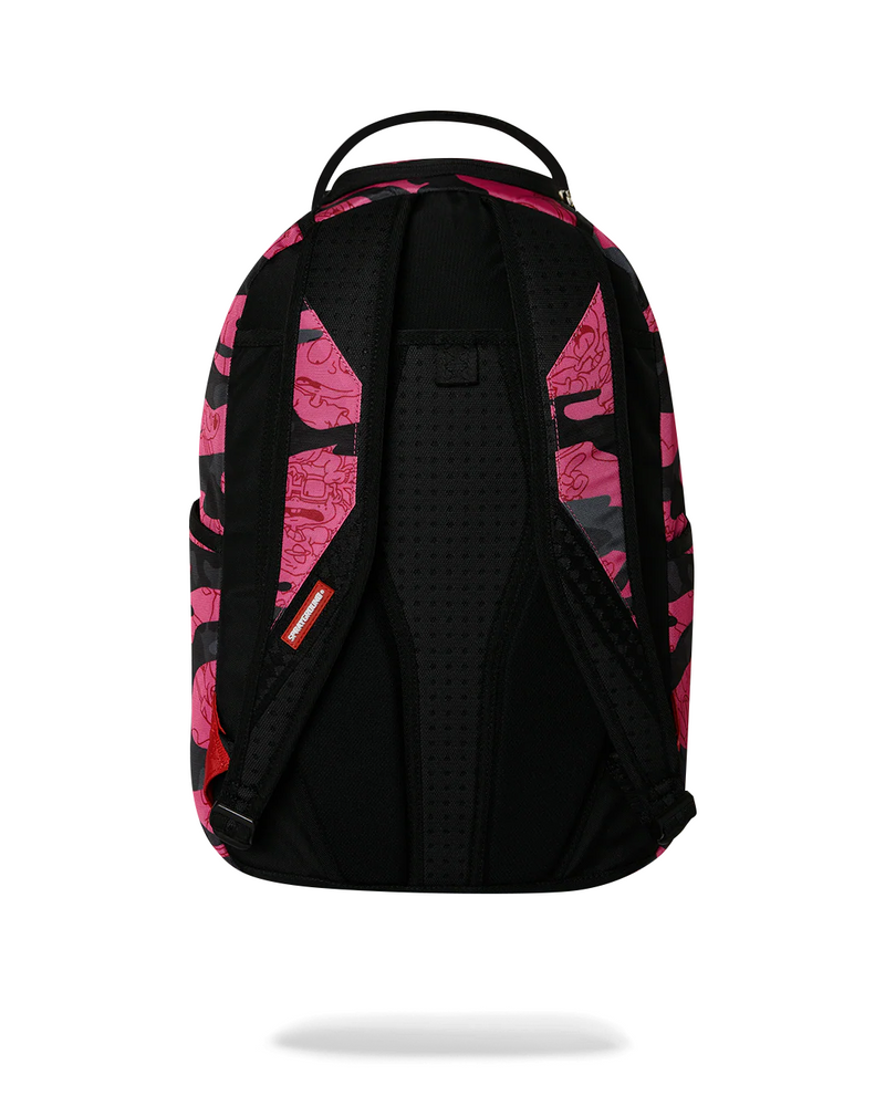 SPRAYGROUND B9102 90'S NICKOLODEON PINK CAMO BACKPACK BTS26