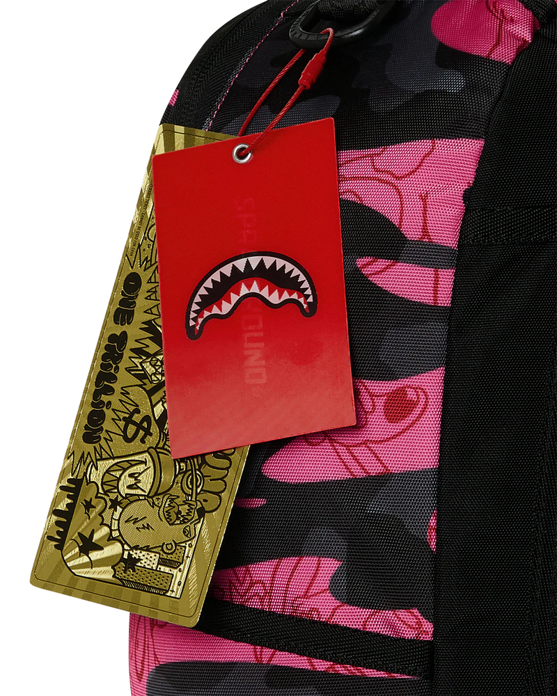 SPRAYGROUND B9102 90'S NICKOLODEON PINK CAMO BACKPACK BTS26