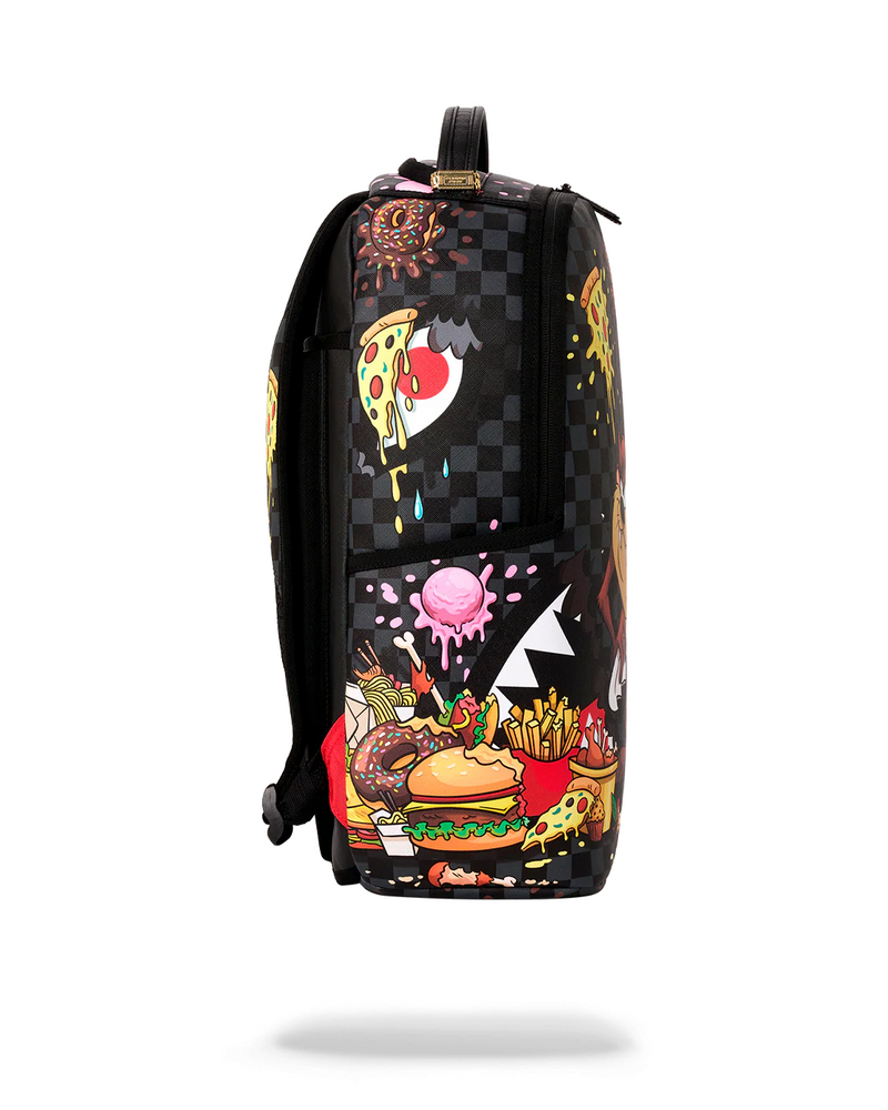 SPRAYGROUND B9111 LOONEY TUNES TAZMANIAN DEVIL LUNCH BREAK FEAST BACKPACK BTS26