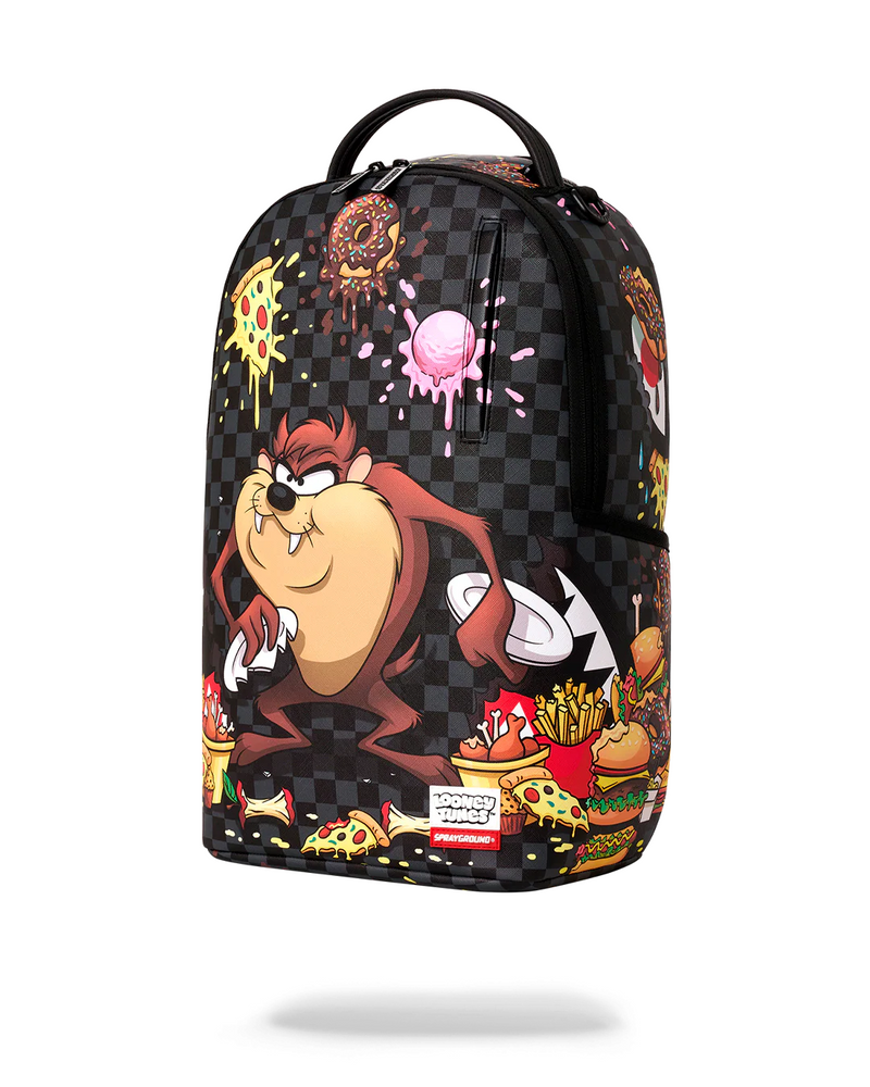 SPRAYGROUND B9111 LOONEY TUNES TAZMANIAN DEVIL LUNCH BREAK FEAST BACKPACK BTS26