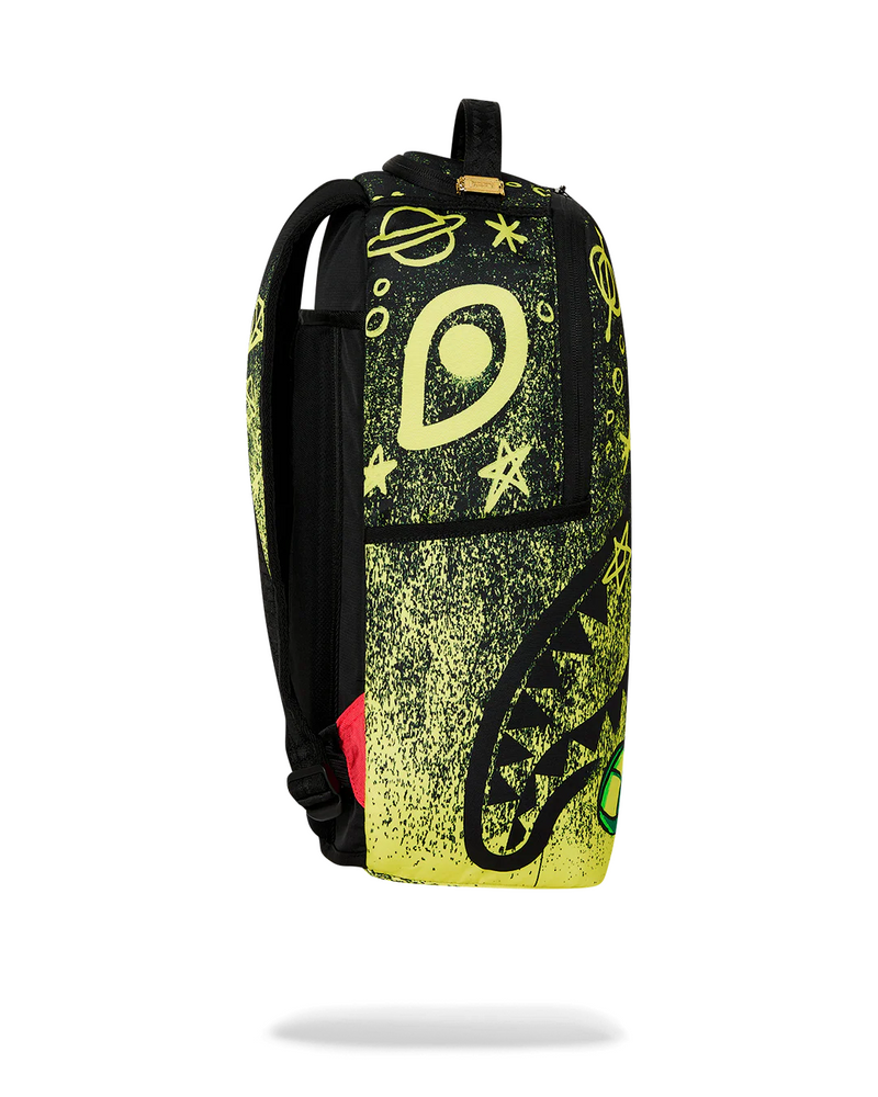SPRAYGROUND B9115 LOONEY TUNES MARVIN THE MARTIAN OUTTA HERE SPRAYPAINT BTS26