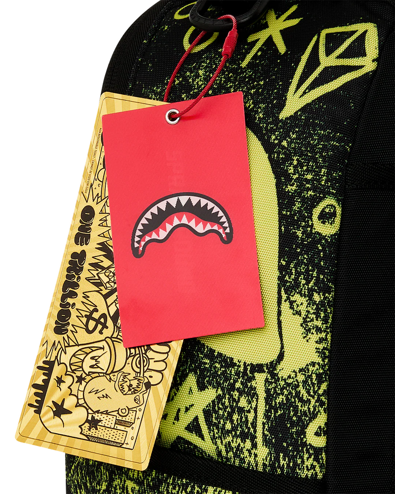 SPRAYGROUND B9115 LOONEY TUNES MARVIN THE MARTIAN OUTTA HERE SPRAYPAINT BTS26