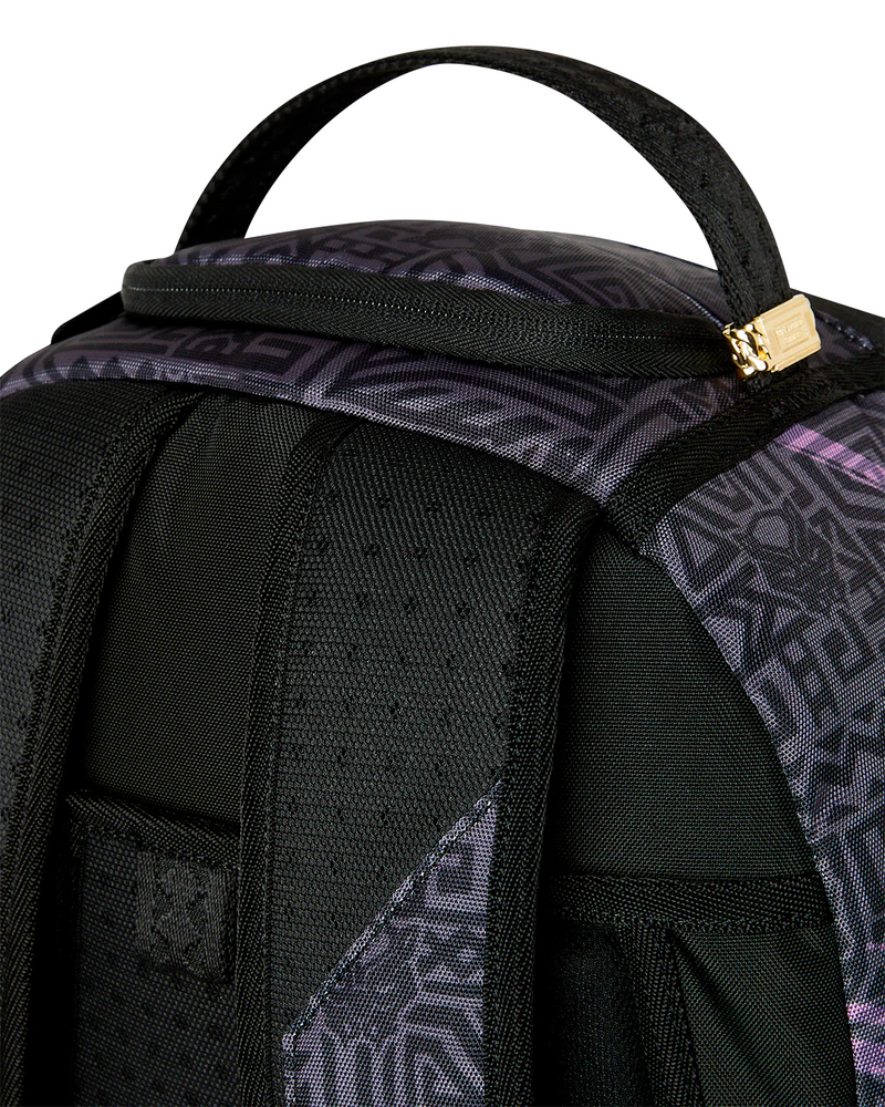 SPRAYGROUND B9120 MARVEL BLACK PANTHER NEVER BACK DOWN GROUP SHOT BACKPACK BTS26