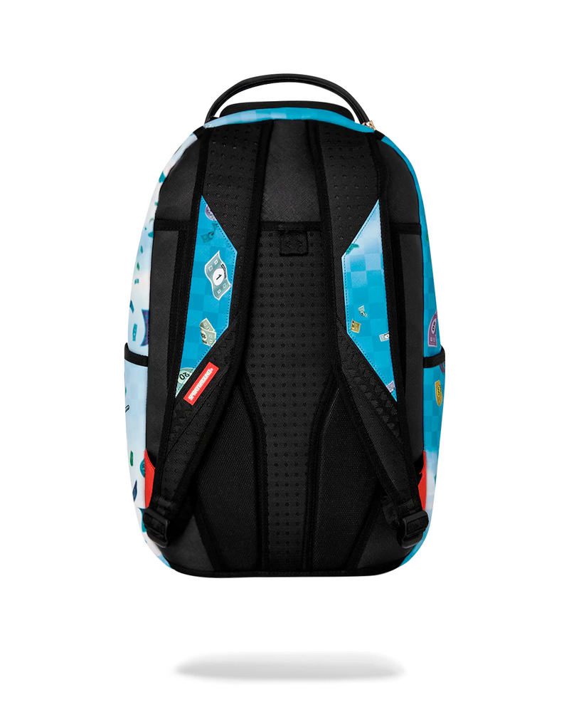 SPRAYGROUND B9129 MONOPOLY PLANE JET RIDER BACKPACK BTS26