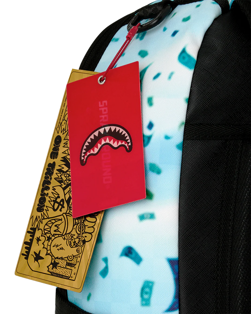 SPRAYGROUND B9129 MONOPOLY PLANE JET RIDER BACKPACK BTS26