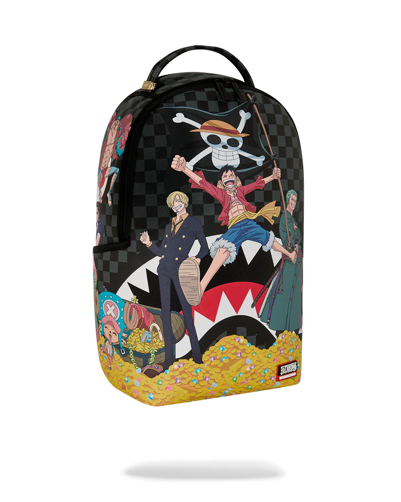 SPRAYGROUND B9132 ONE PIECE STRAW HAT TREASURE HUNT CREW TREASURE TROVE BACKPACK BTS26