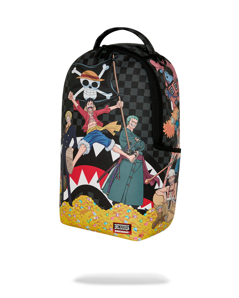 SPRAYGROUND B9132 ONE PIECE STRAW HAT TREASURE HUNT CREW TREASURE TROVE BACKPACK BTS26