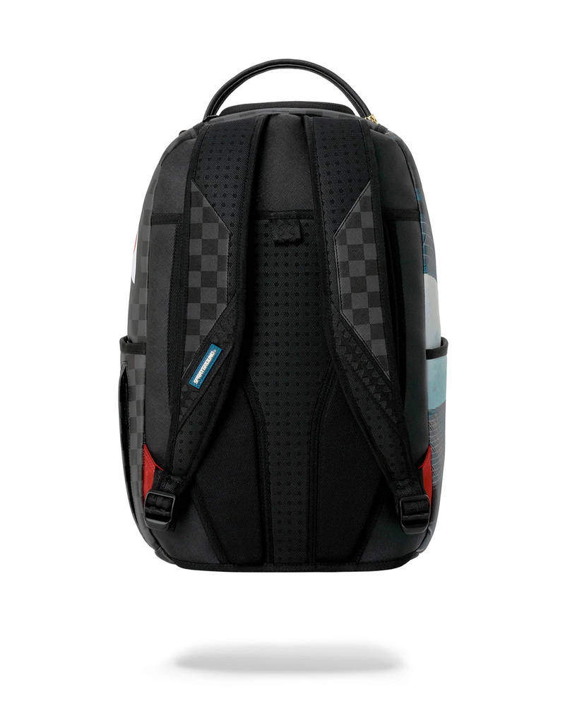SPRAYGROUND B9140 MARVEL SPIDERMAN CURTAIN REVEAL PROTECT THE CITY BACKPACK BTS26