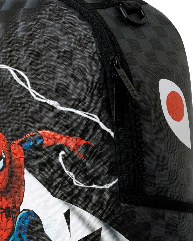 SPRAYGROUND B9140 MARVEL SPIDERMAN CURTAIN REVEAL PROTECT THE CITY BACKPACK BTS26