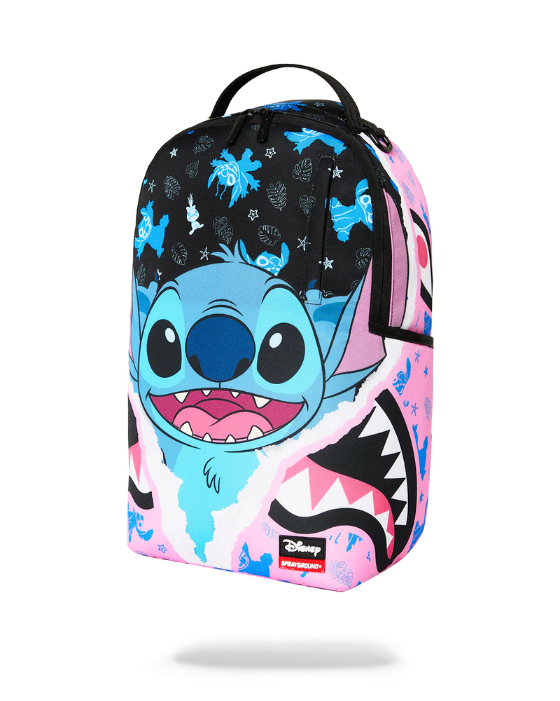 SPRAYGROUND B9167 DISNEY LILO & STITCH BREAKOUT RIP SHARK BACKPACK BTS26