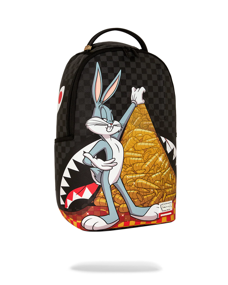 SPRAYGROUND B9177 LOONEY BUGS MONEY CARROT STASH STACK BACKPACK BTS26