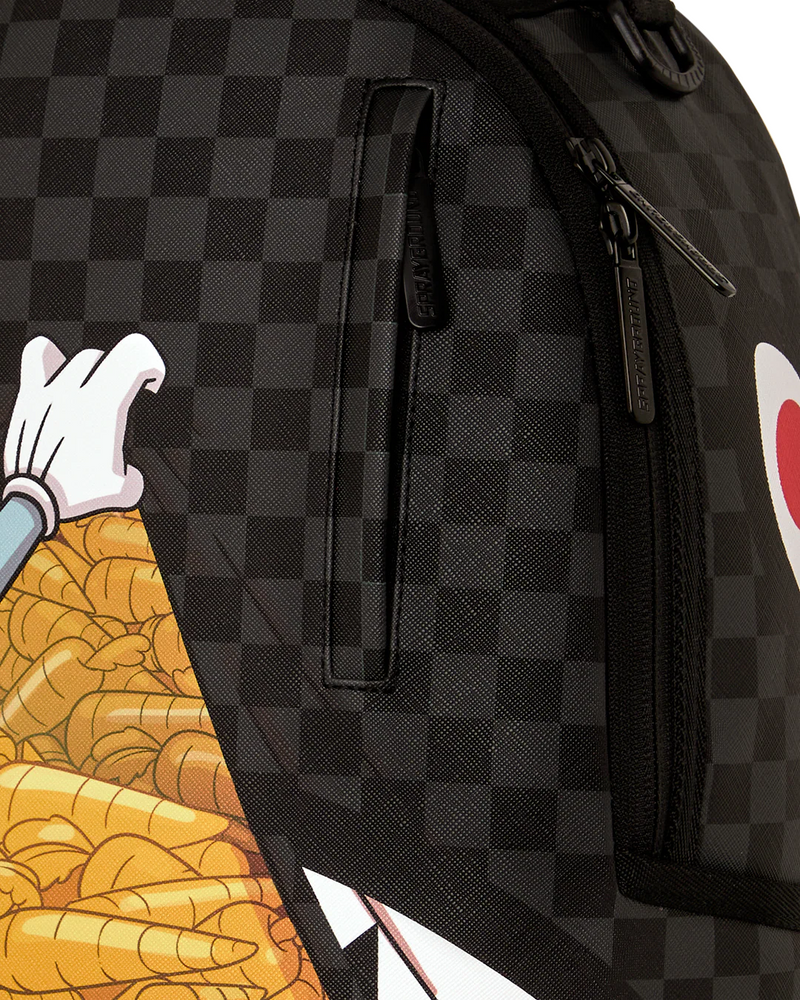 SPRAYGROUND B9177 LOONEY BUGS MONEY CARROT STASH STACK BACKPACK BTS26