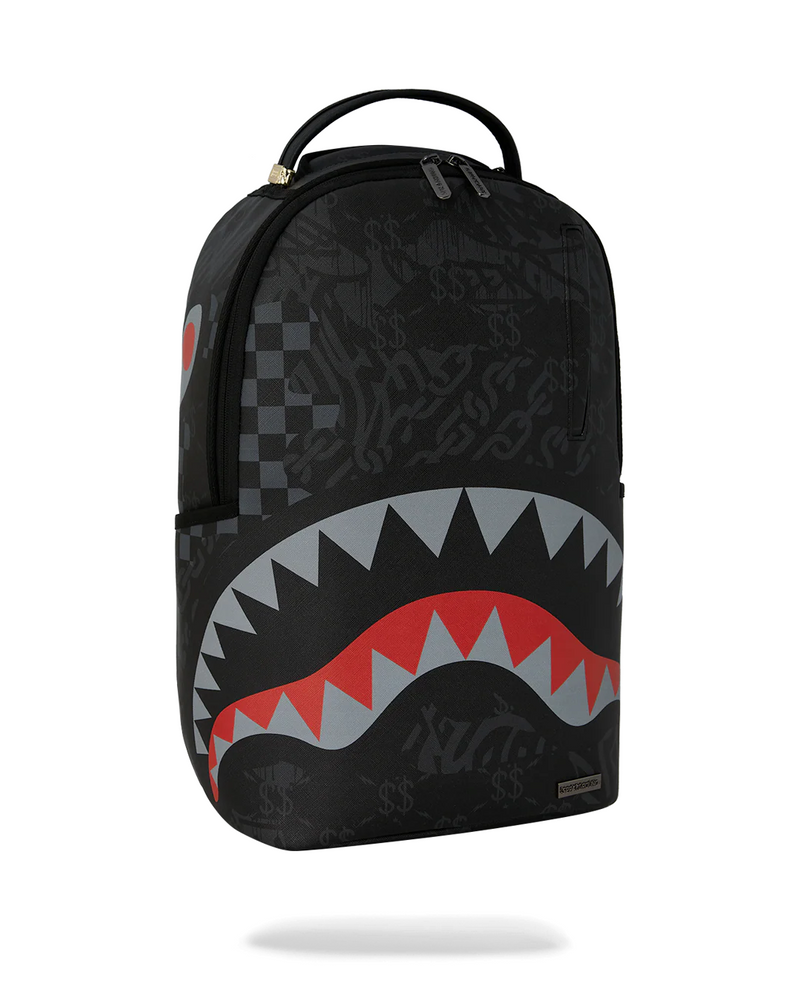 SPRAYGROUND B9219 4AM RED ECLIPSE SHARK BACKPACK BTS26