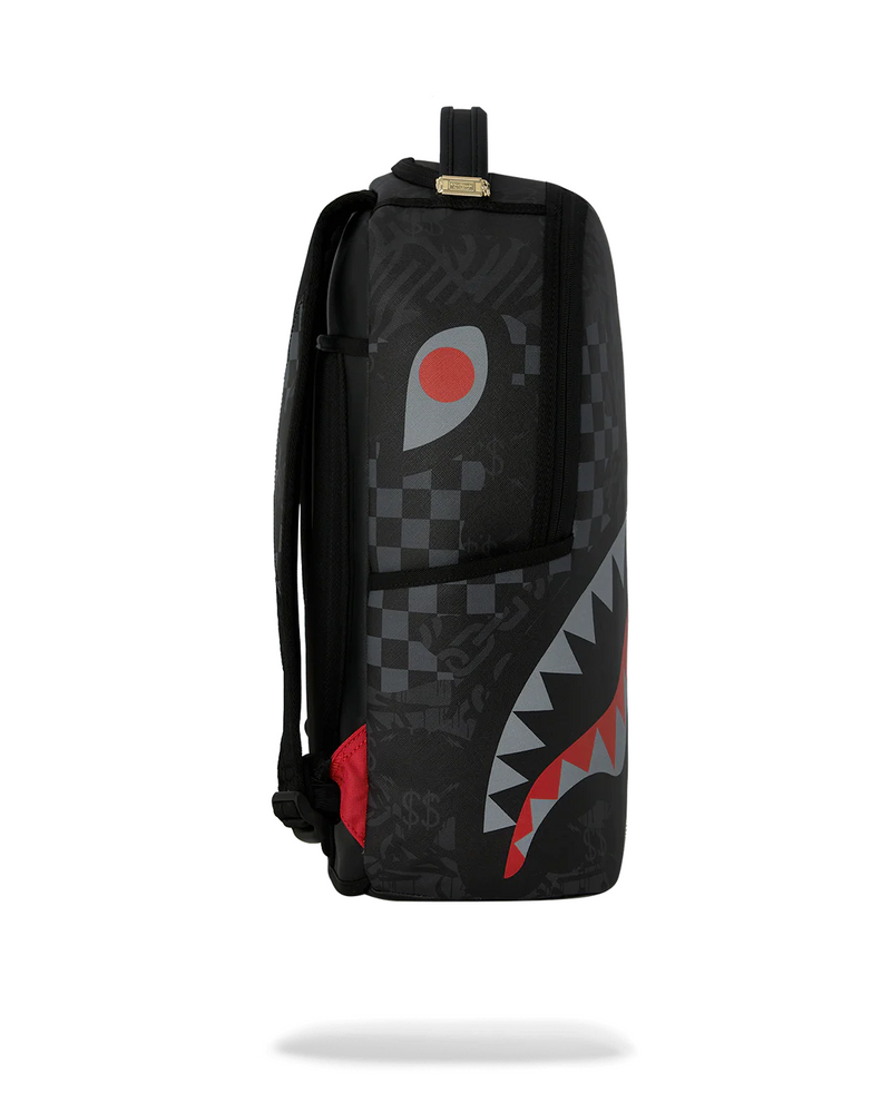 SPRAYGROUND B9219 4AM RED ECLIPSE SHARK BACKPACK BTS26