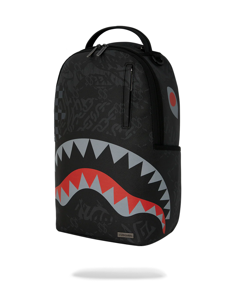 SPRAYGROUND B9219 4AM RED ECLIPSE SHARK BACKPACK BTS26
