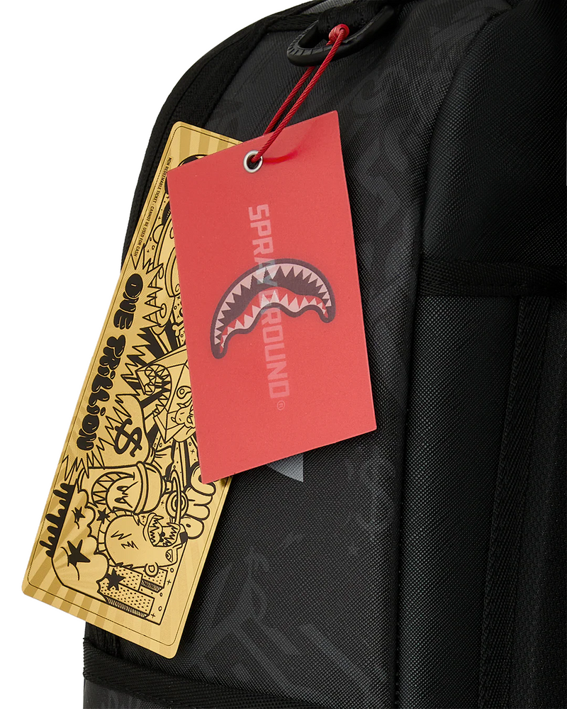 SPRAYGROUND B9219 4AM RED ECLIPSE SHARK BACKPACK BTS26