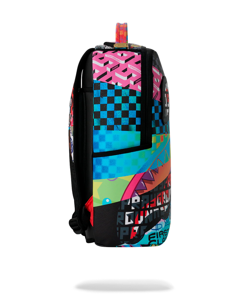 SPRAYGROUND B9281 MOOD MODE 6 REMOVABLE VELCRO EYES SUNBURST BACKPACK BTS26