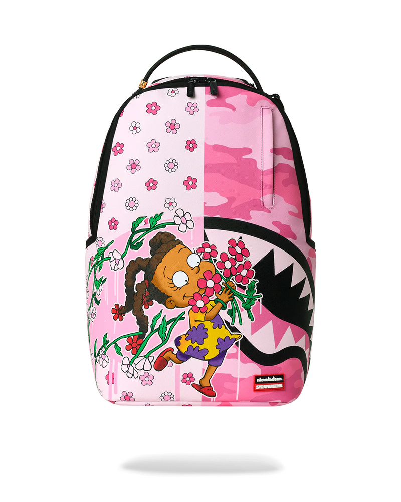 SPRAYGROUND B9298 RUGRATS SUSIE FLOWERS AND CAMO BACKPACK BTS26